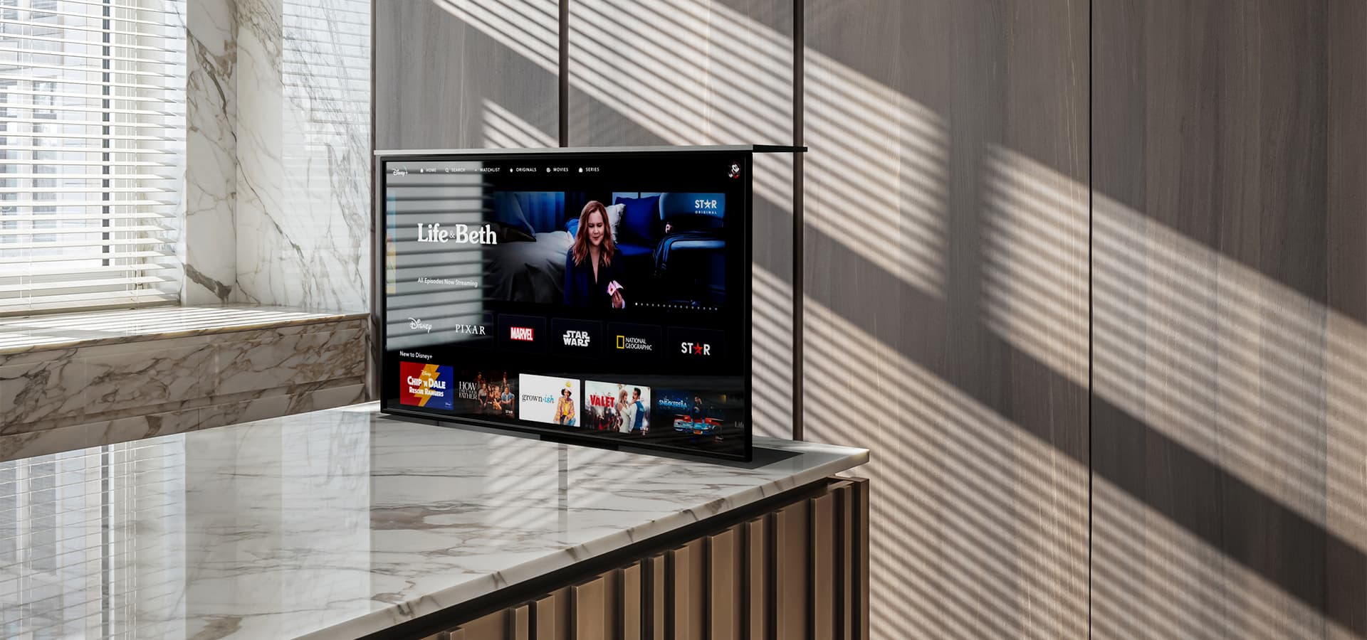 Espace de vie domotisé