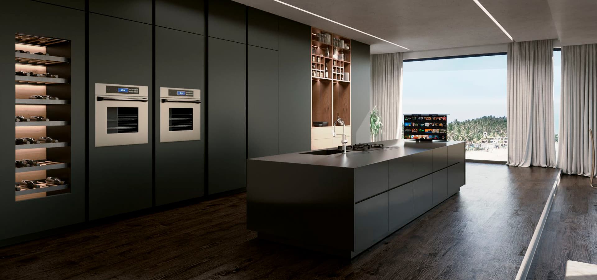 Pièce à vivre intelligente