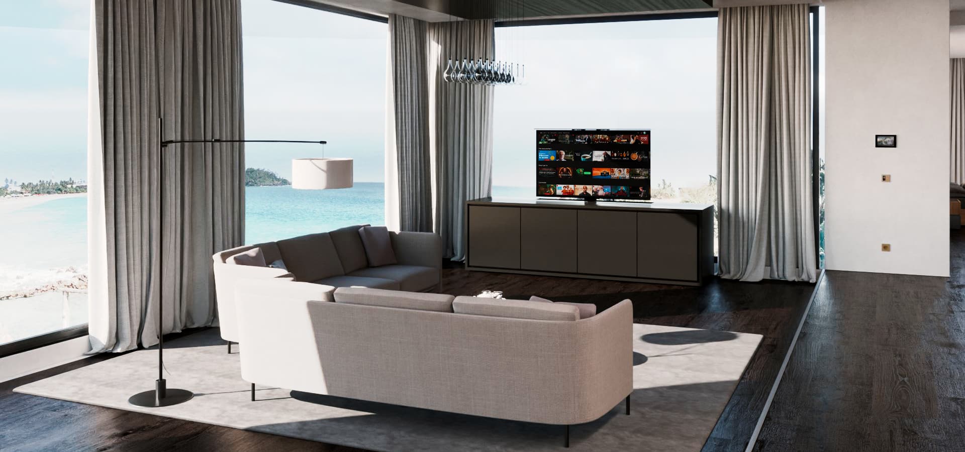 Habitat connecté moderne